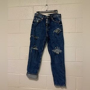 Zara Retro Blue Jeans